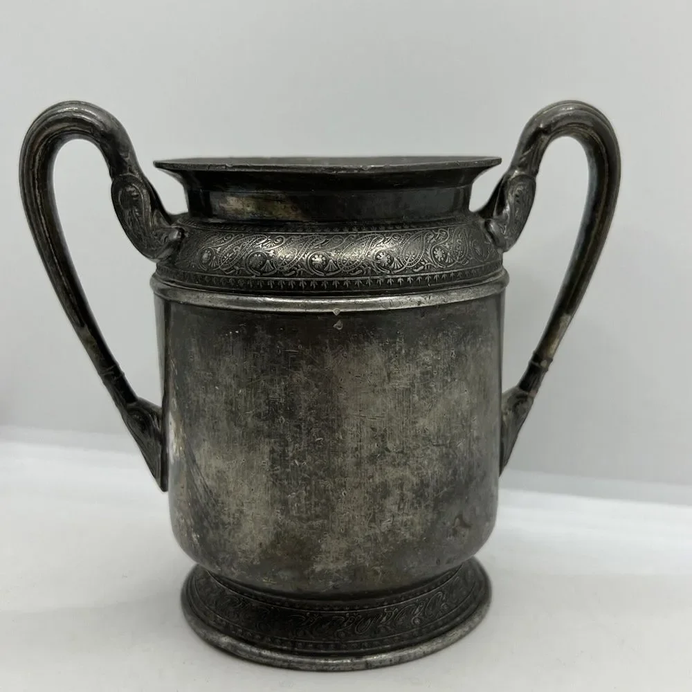 Vintage MFD And Plated By Reed & Barton‎ Sugar Bowl